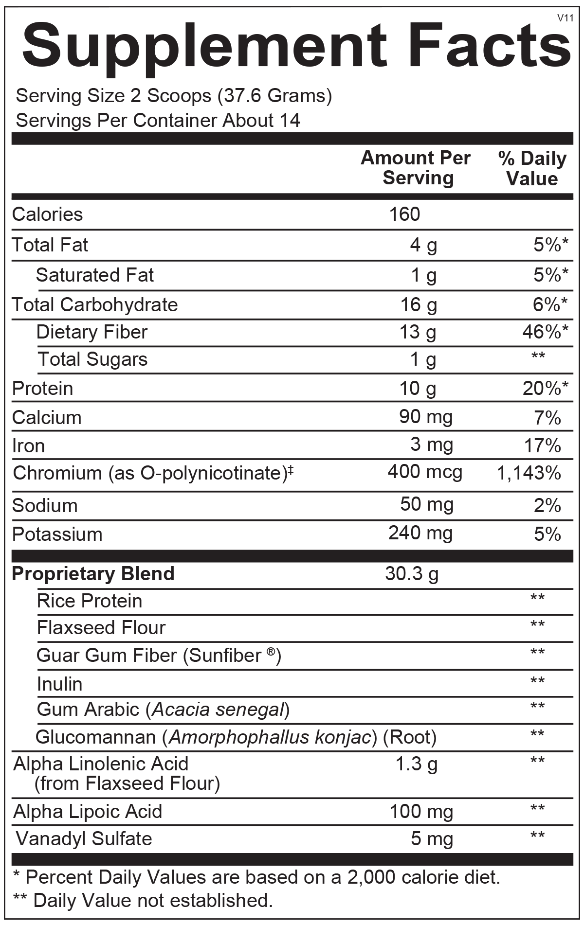 GlycemaCORE Chocolate (14 servings) - Vitalized