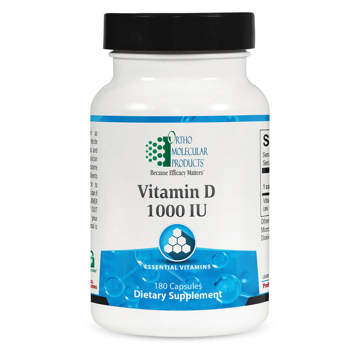Vitamin D 1,000 IU (180 capsules) - Vitalized 