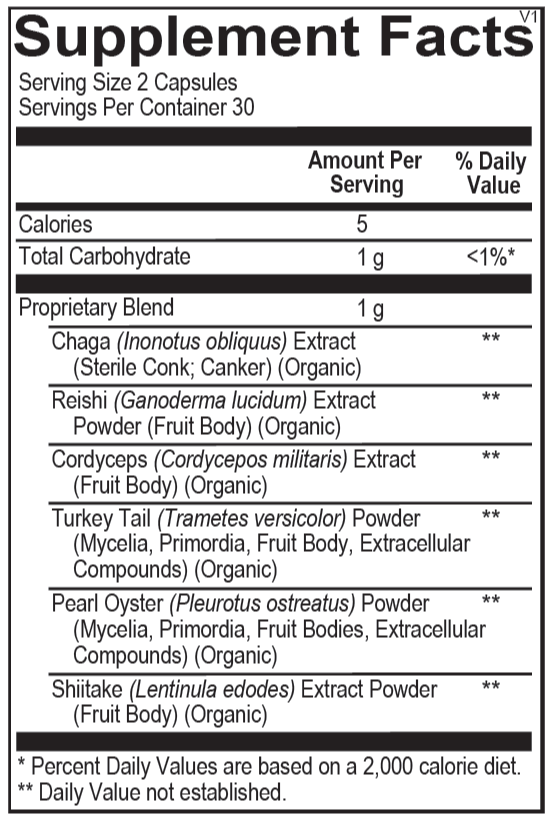 MycoActive (60 capsules) - Vitalized 