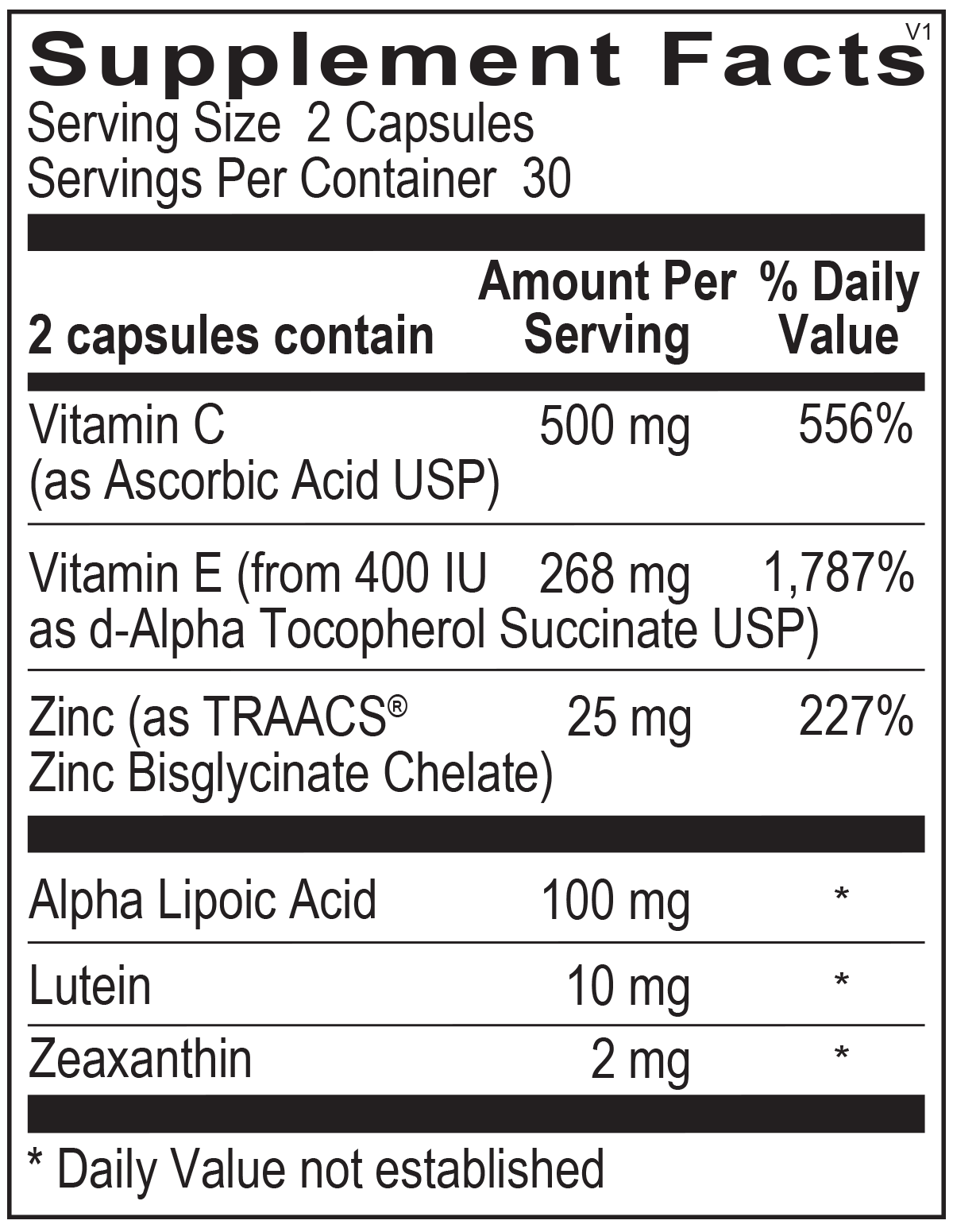OcuView (60 capsules) - Vitalized 