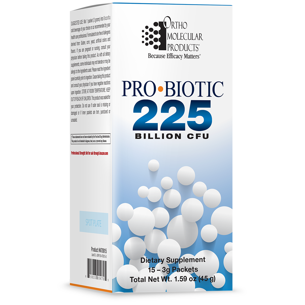 Probiotic 225 (15 servings) - Vitalized 