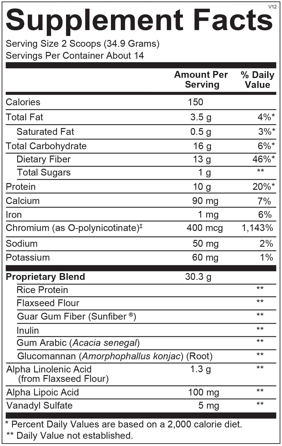 GlycemaCORE Vanilla (14 servings) - Vitalized 