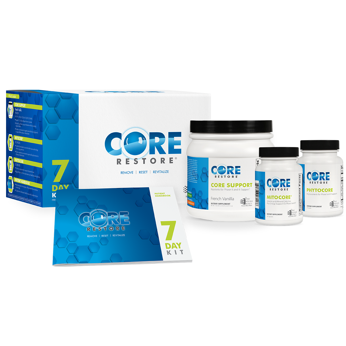 Core Restore® 7-Day Kit (French Vanilla) - Vitalized 