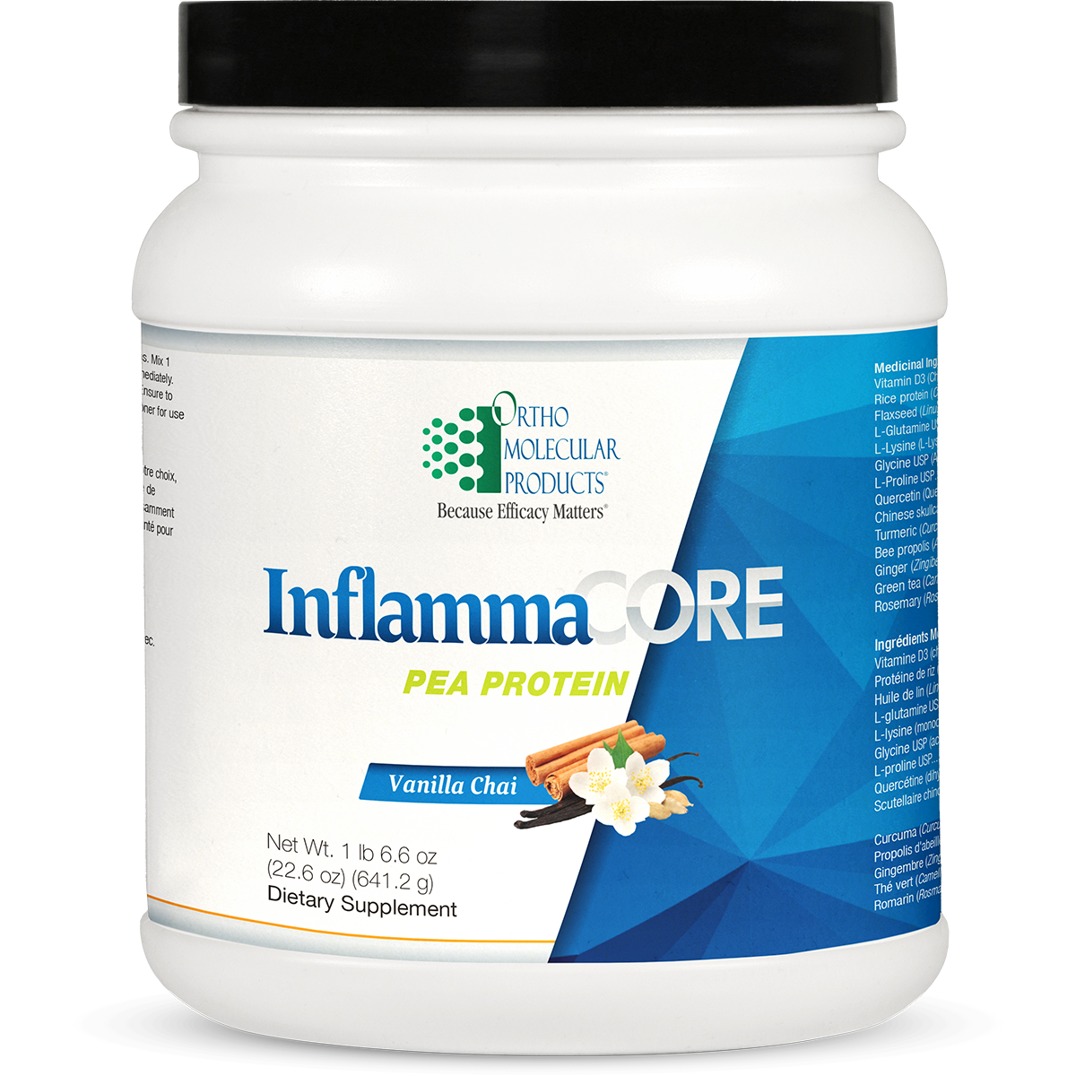 InflammaCORE® Vanilla Chai with Pea Protein (14 servings) - Vitalized 