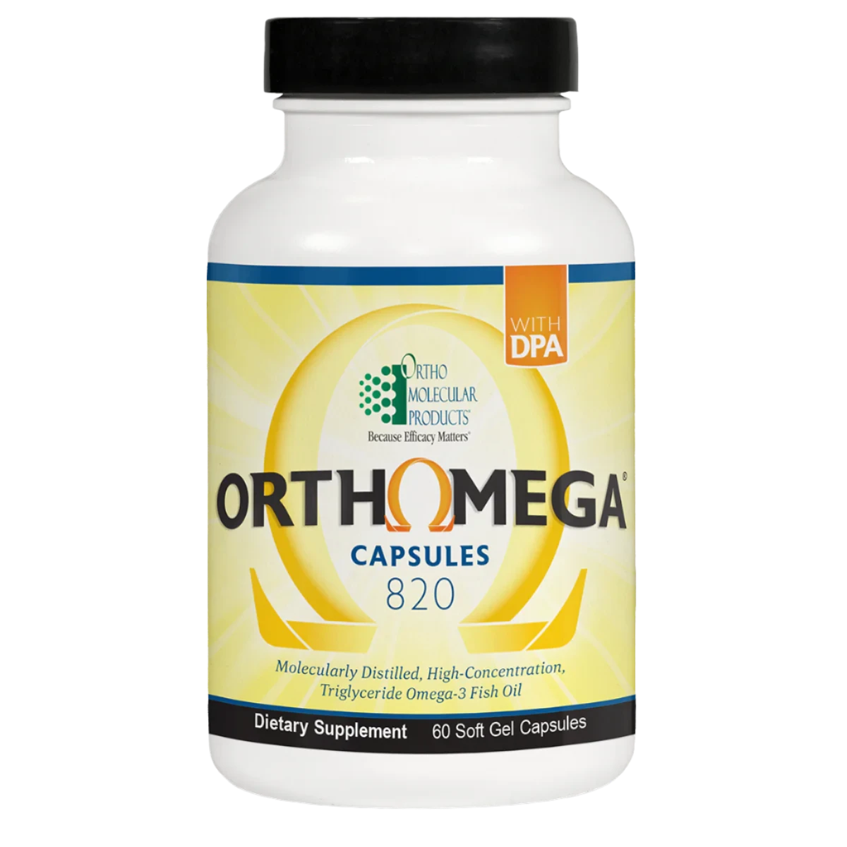 Orthomega® 820 (60 capsules) - Vitalized 