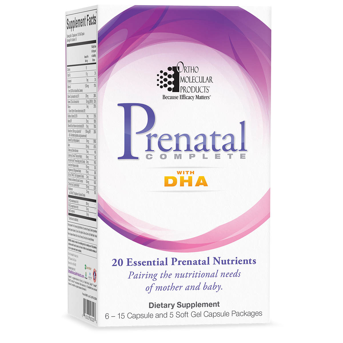 Prenatal Complete with DHA (30 servings) - Vitalized 